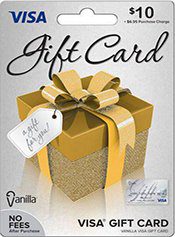 $10 Vanilla Visa USA