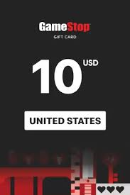 Game Stop $10 Gift Card (US)