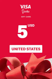 $5 Vanilla Visa USA